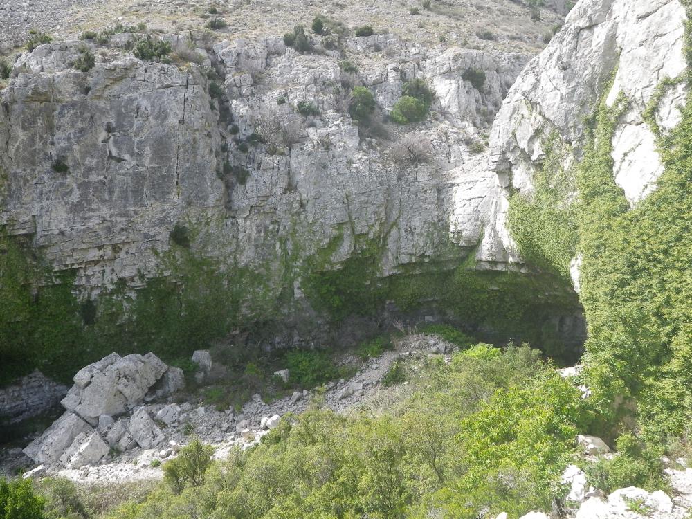 Vallon Mestrallet : le fond du Vallon du Mestrallet vu du dessus