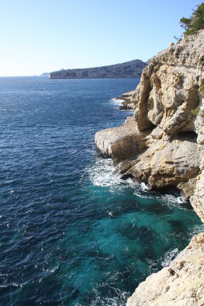 Calanque de St-Jean de Dieu ou de l'Oeil de Verre : la Calanque de St-Jean de Dieu ou de l'Oeil de Verre