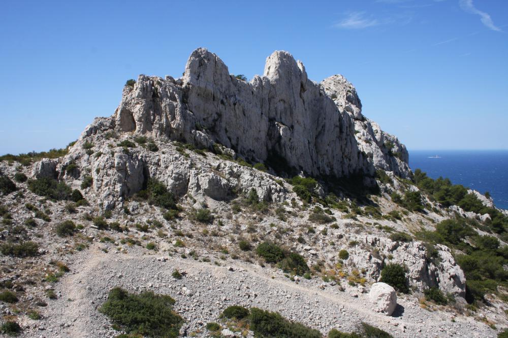 Pic de la Famille : l'arête rocheuse du Pic de la Famille