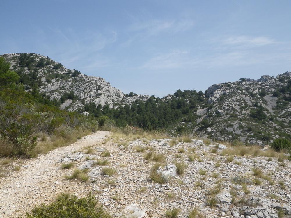 Col de la Selle : le Col de la Selle vu du Sud