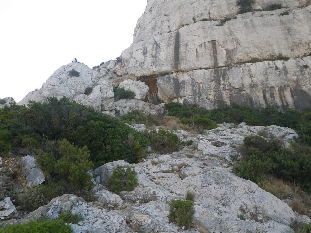 Grotte de l'Ours : l'entrée de la Grotte de l'Ours