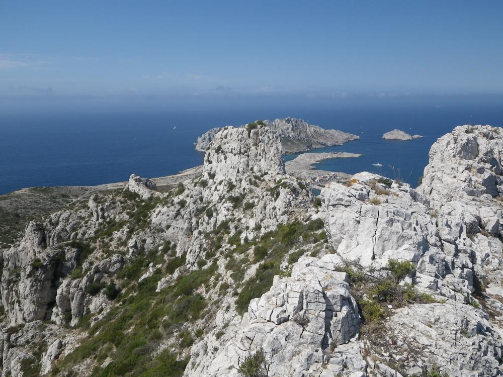 Pointe Piazza : la Pointe Piazza cachant l'Île Maïre