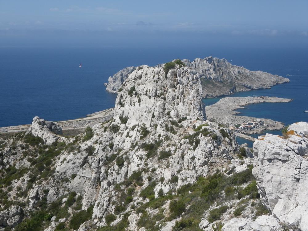 Pointe Piazza : la Pointe Piazza cachant l'Île Maïre