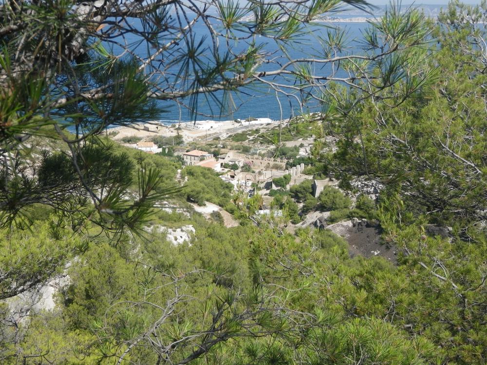 Vallon de l'Escalette : le Vallon de l'Escalette et les vestiges de son usine