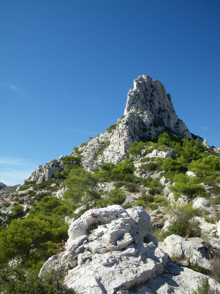 Aiguille de Sugiton : l'Aiguille de Sugiton vue du Cap Sugiton