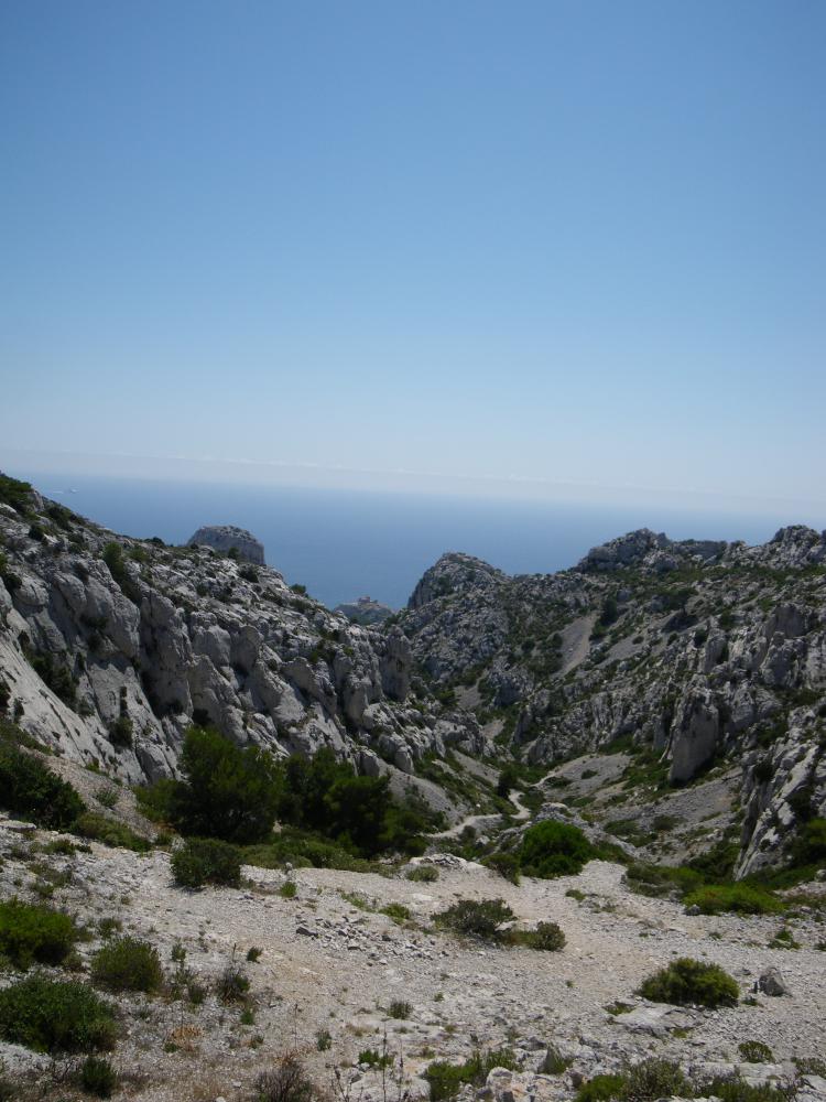 Vallon de l'Aigle : le Vallon de l'Aigle vu du Col des Chèvres