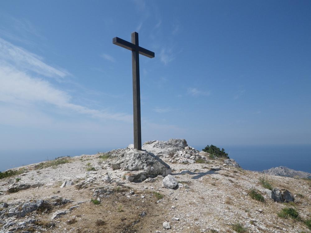 Sommet de Marseilleveyre : la Croix du Sommet de Marseilleveyre