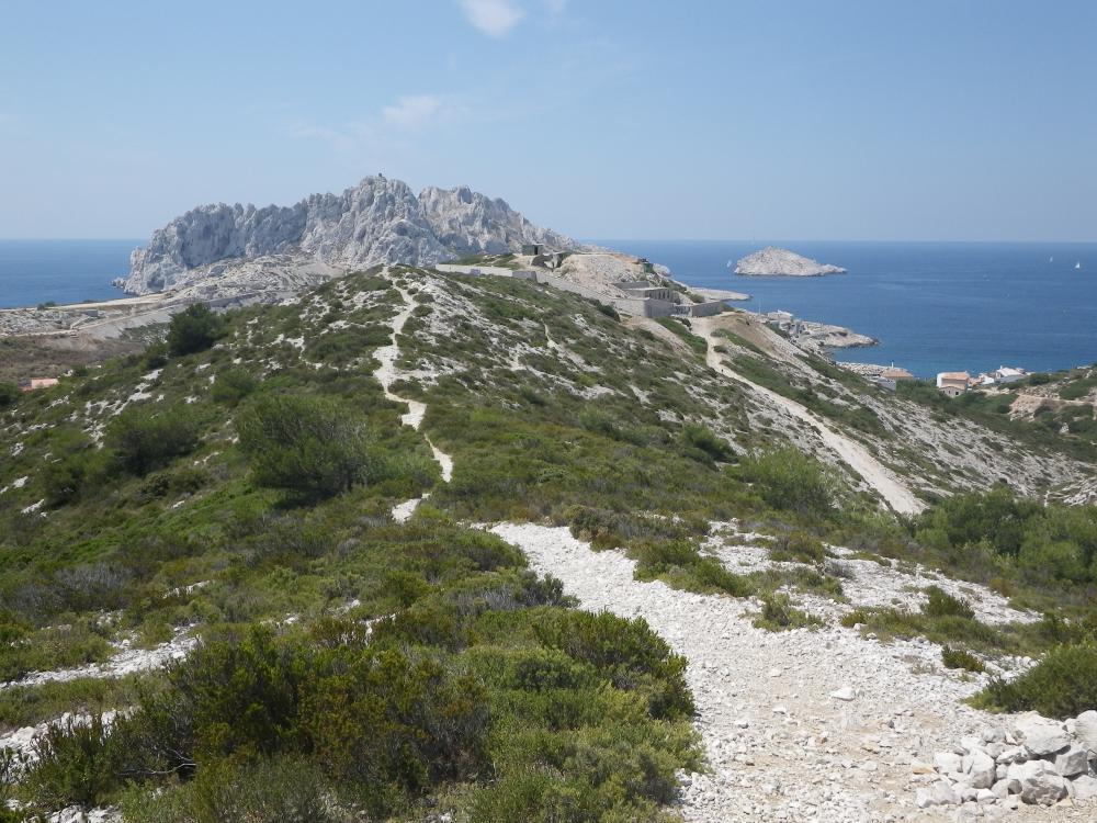 Fortin des Goudes : la colline du Fortin des Goudes