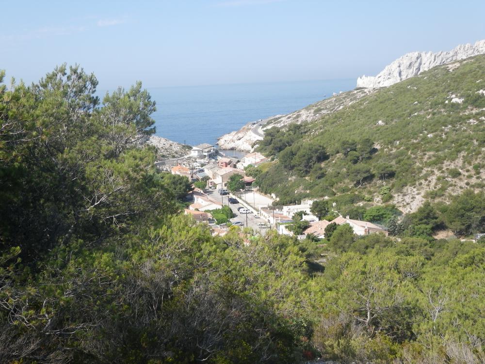 Calanque de Callelongue : le Vallon de Callelongue, son hameau et sa Calanque