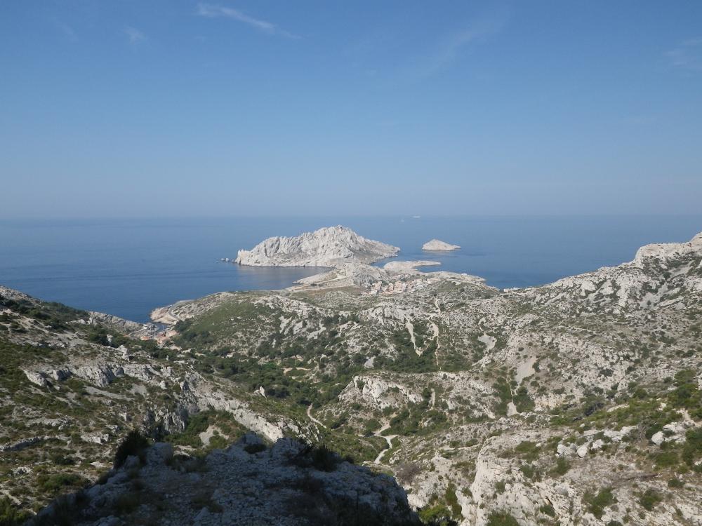 Île Maïre : Calellongue, l'Île Maïre, les Goudes