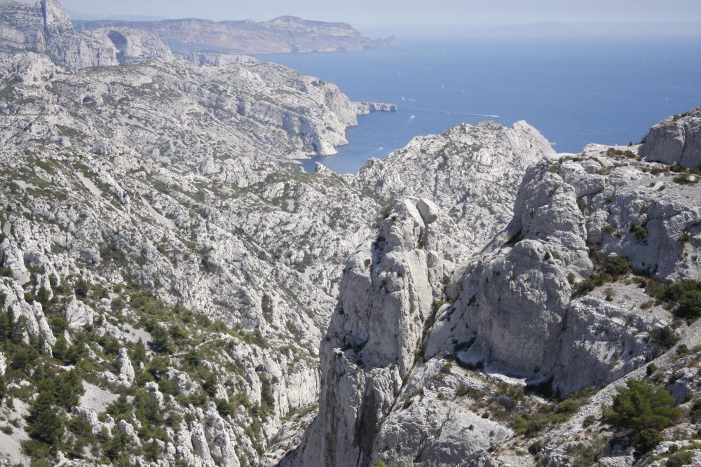 Aiguille de la Mélette : l'Aiguille de la Mélette en premier plan